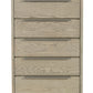 Modrest Samson - Contemporary Grey and Silver Chest | Modishstore | Drawers