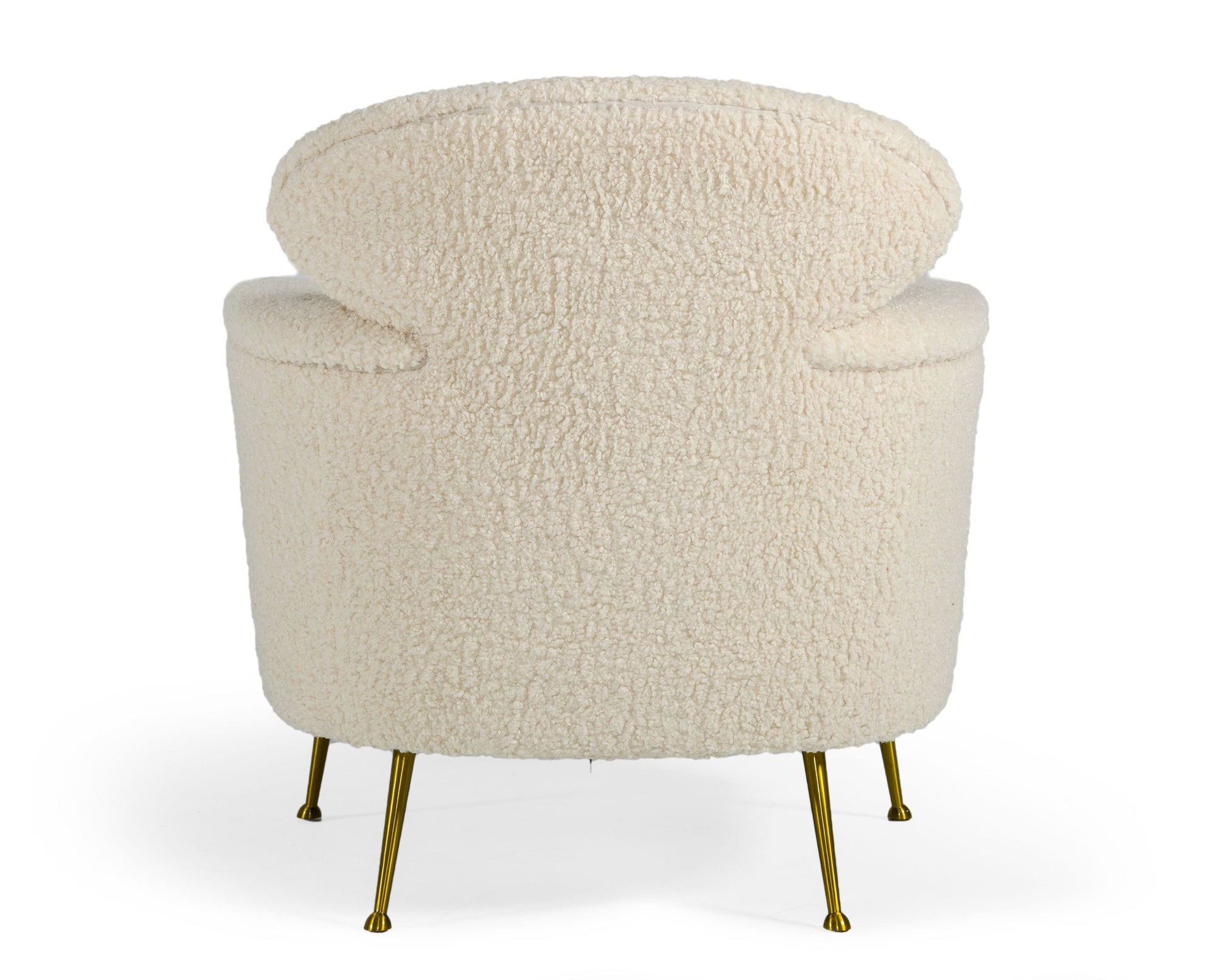 Modrest Altura - Modern Faux Fur Lounge Chair | Modishstore | Lounge Chairs-4