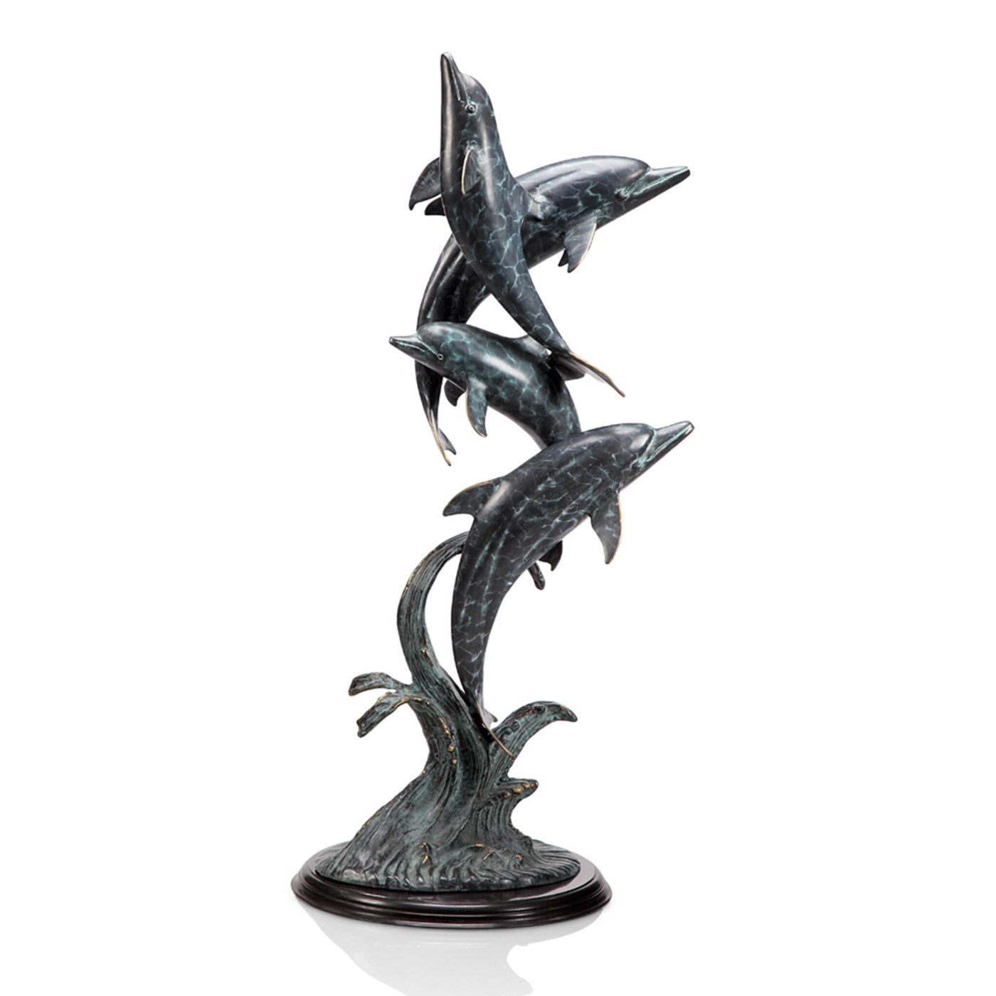 Oceanic Ballet dolphin quarte By SPI Home | Sculptures | Modishstore-2