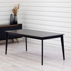 Tudor 70.86 Dining Table in Black By Manhattan Comfort