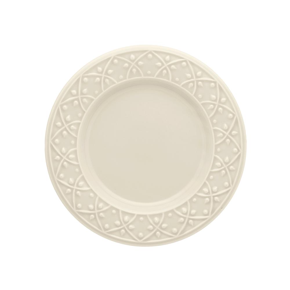 Daily Mendi 6 Medium 7.87" Salad Plates  in Ivory By Manhattan Comfort | Dinnerware | Modishstore - 5