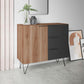 Beekman 35.43 Dresser with 2 Shelves in White By Manhattan Comfort | Dressers | Modishstore - 12