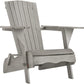 Safavieh Breetel Set Of 2 Adirondack Chairs | Outdoor Chairs |  Modishstore  - 6