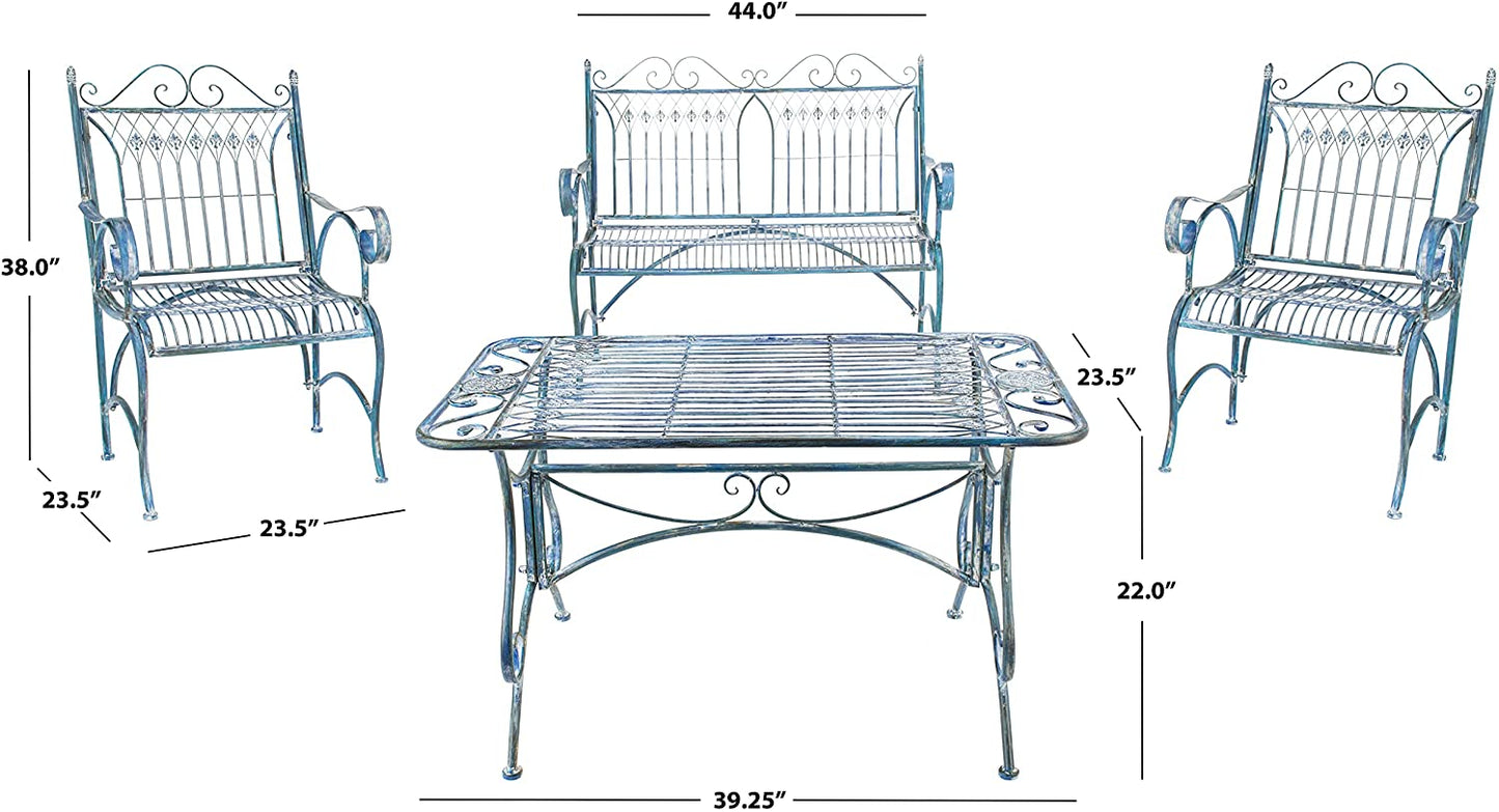 Safavieh Leah 4 Piece Set | Outdoor Patio | Modishstore - 11