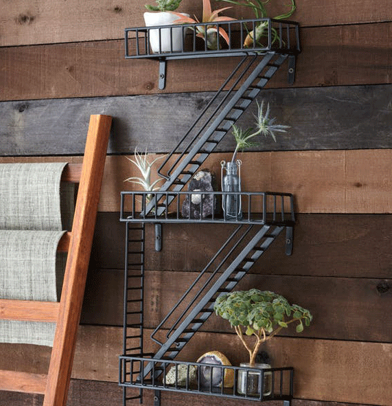 Fireescape™ Shelf By Texture Designideas | Wall Shelf | Modishstore-3