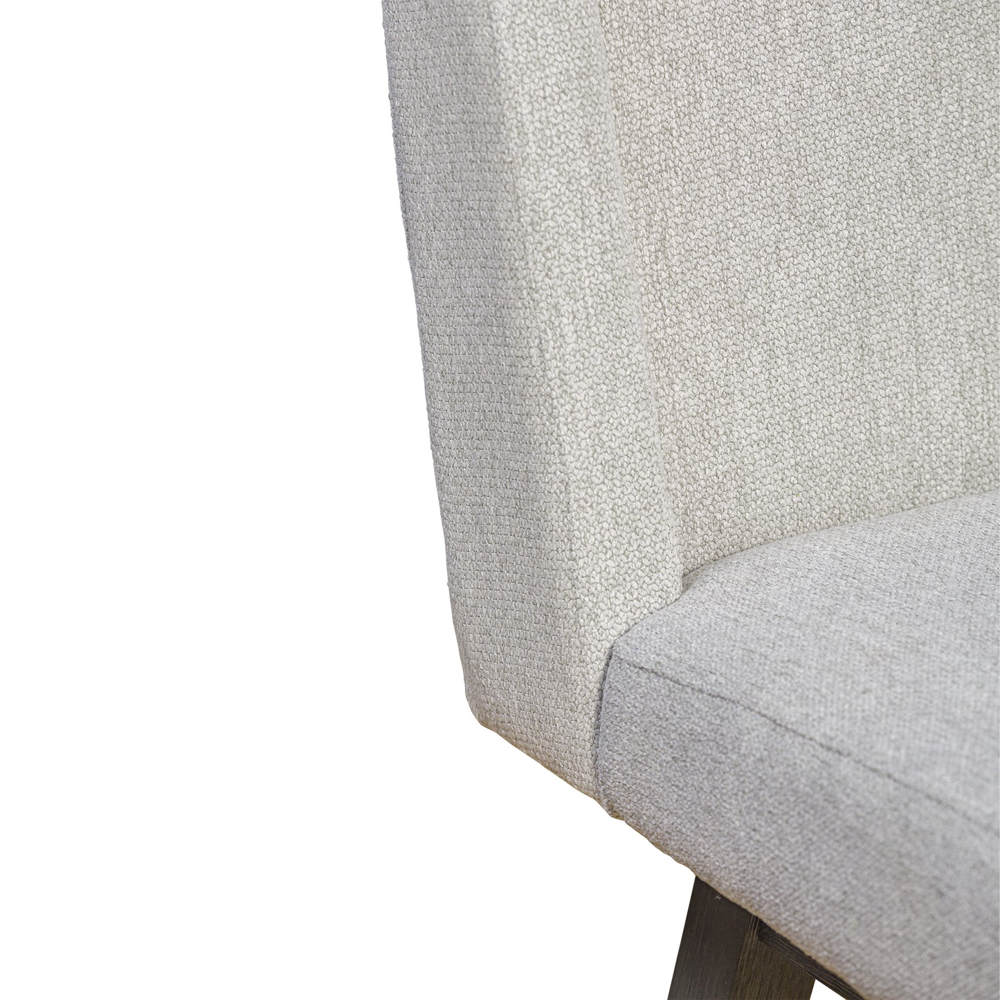 Stancoste Swivel Counter Stool in Grey Oak Wood Finish with Taupe Fabric By Armen Living | Counter Stools | Modishstore - 10