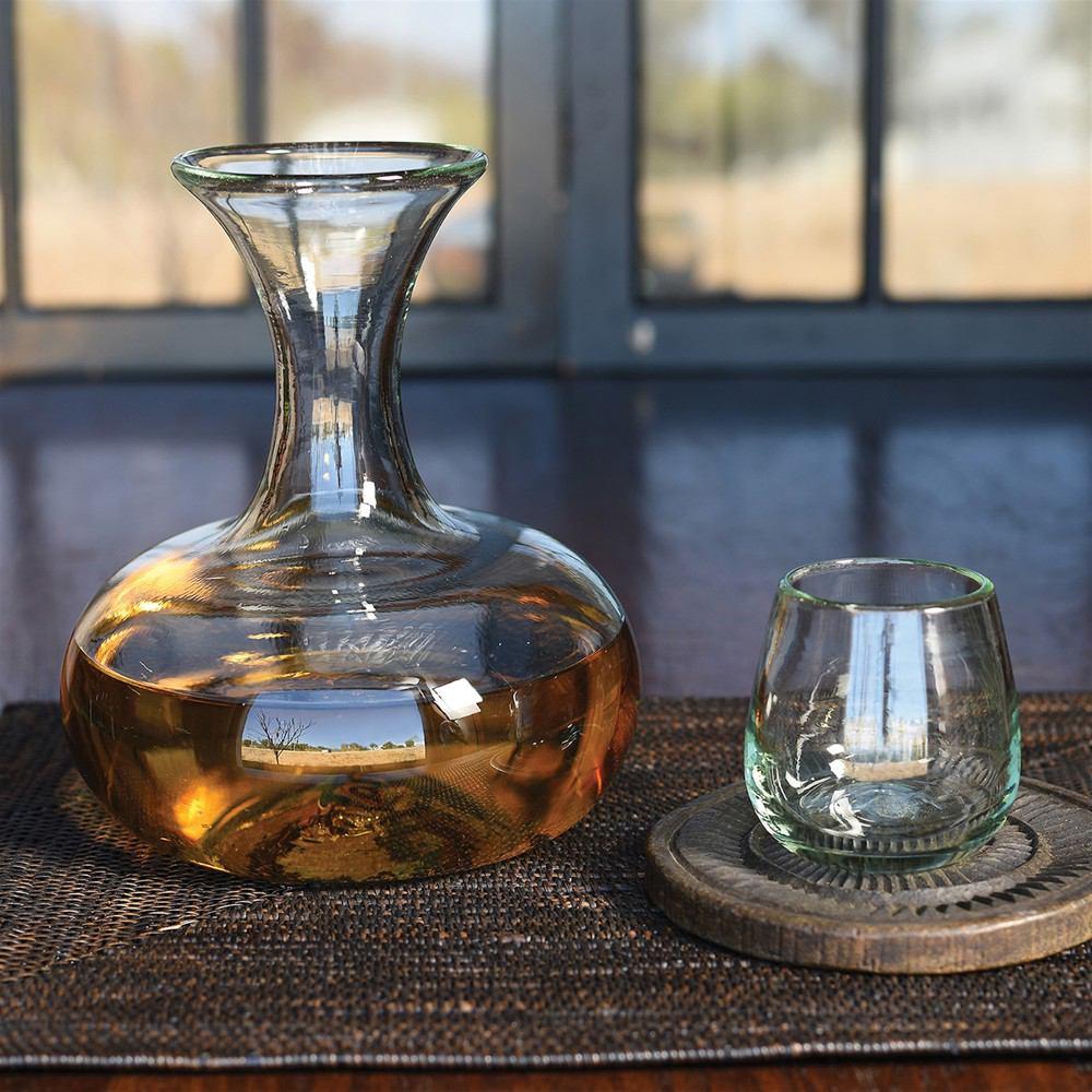 HomArt Cantina Recycled Glass Stemless Wine Glass - Set of 6 - Feature Image-3