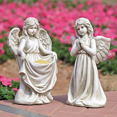 Cherub Angel Garden Sculpture By SPI Home