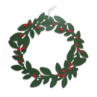 HollyJolly wreath Set Of 4 | Wall Decor | Modishstore