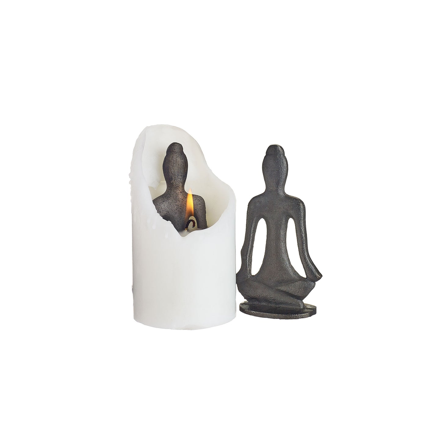 Spirit Candle-Meditate (Set of 6) by Texture Designideas | Candles | Modishstore