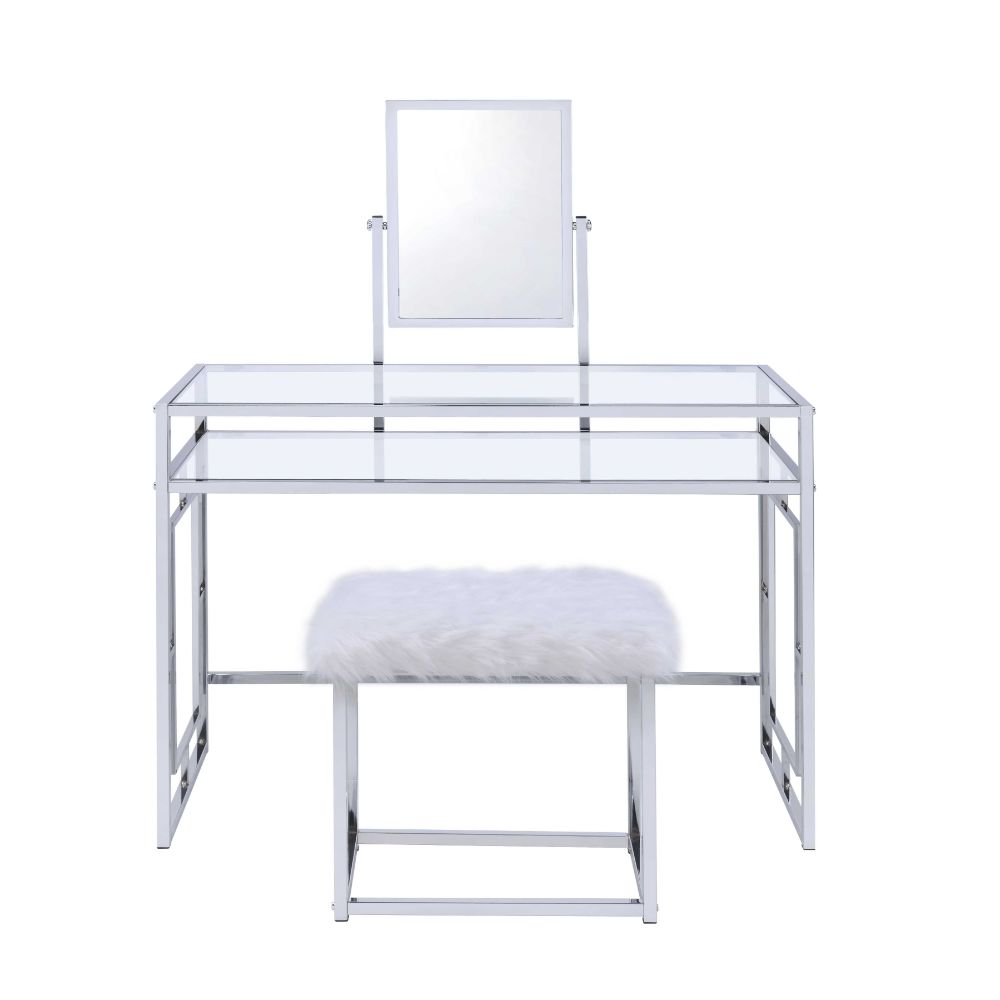 Carenze Ii Vanity Desk By Acme Furniture | Vanity Tables | Modishstore - 2