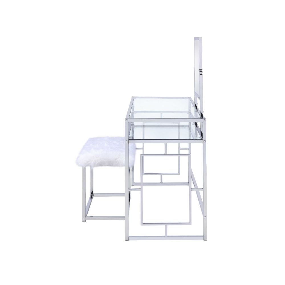 Carenze Ii Vanity Desk By Acme Furniture | Vanity Tables | Modishstore - 3
