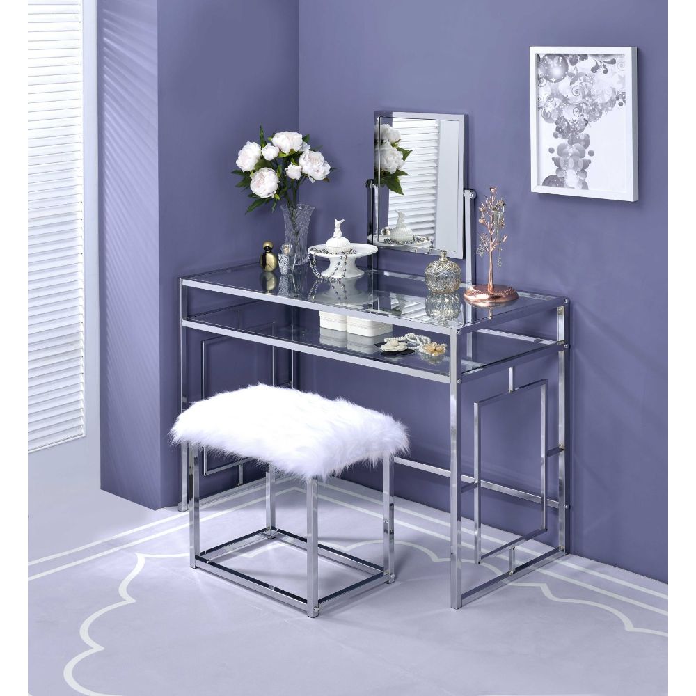 Carenze Ii Vanity Desk By Acme Furniture | Vanity Tables | Modishstore - 7