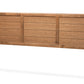 baxton studio seren mid century modern walnut brown finished wood king size headboard | Modish Furniture Store-3