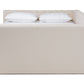 baxton studio delora modern and contemporary beige fabric upholstered queen size daybed | Modish Furniture Store-3