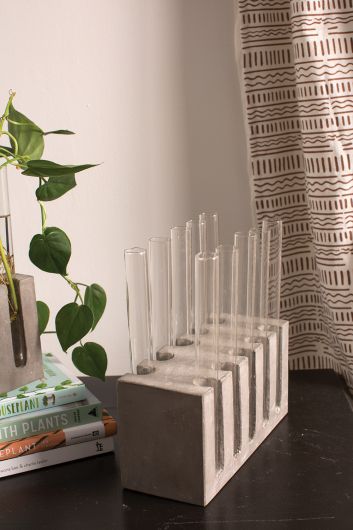 Propagation Plant Slim Vase Stand By Accent Decor- 2 Sizes | Planters, Troughs & Cachepots | Modishstore - 8