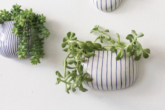 white wall plant pots Accent Decor Wim Wall Planter