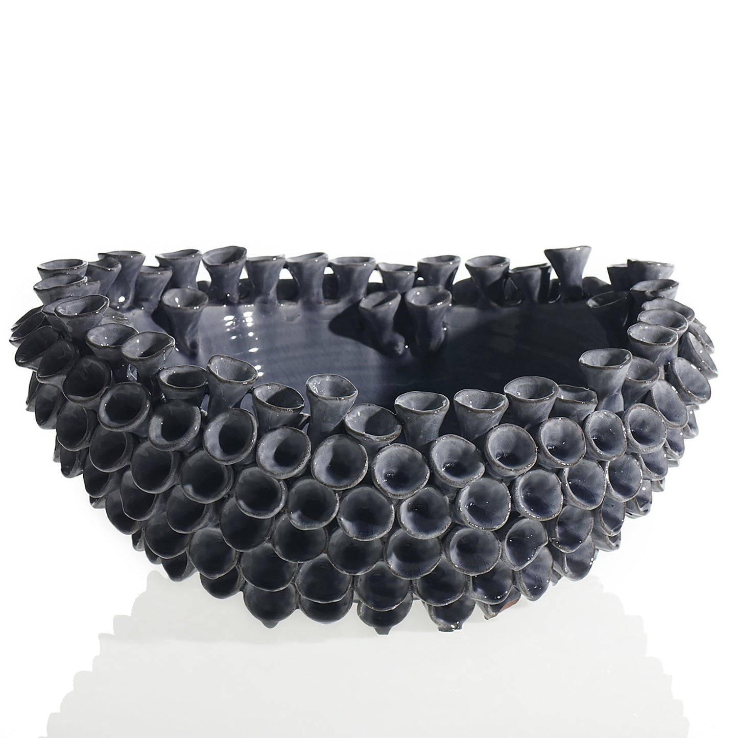 Iris Bowl Planter Floral Arrangements By Accent Decor | Decorative Bowls | Modishstore - 2