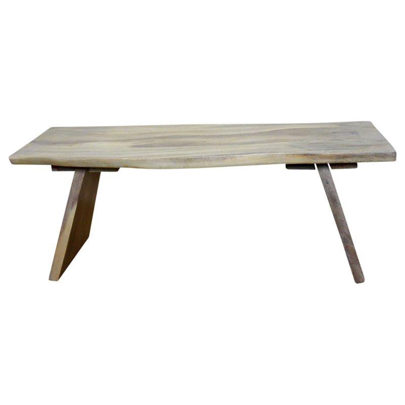 Haussmann A Bench 48" Agate Grey | Stools & Benches | Modishstore-2