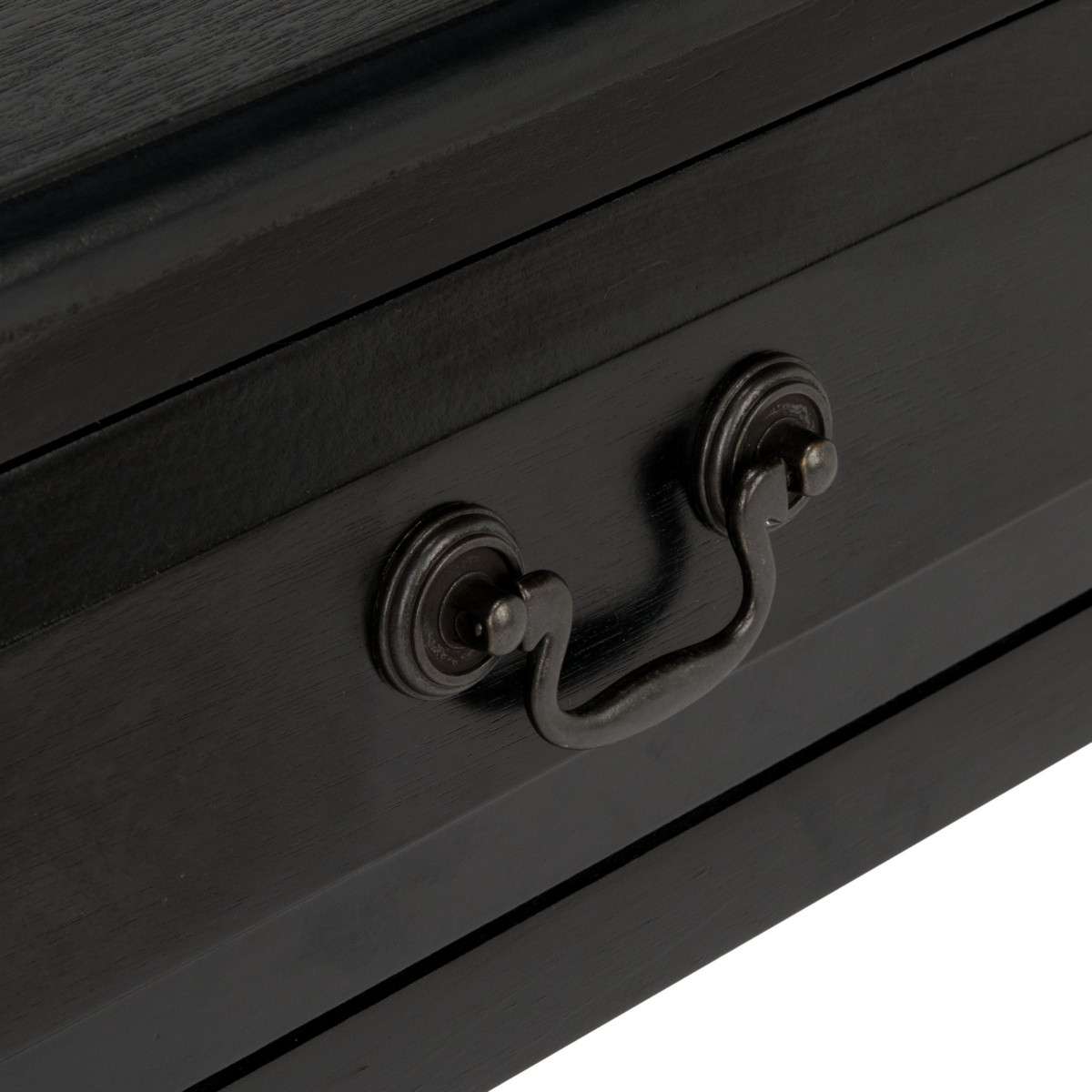 Safavieh Whitney 1 Drawer Accent Table - Black | Accent Tables | Modishstore - 4