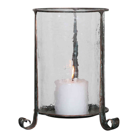 Uttermost Nicia Bronze Candleholder | Candle Holders | Modishstore