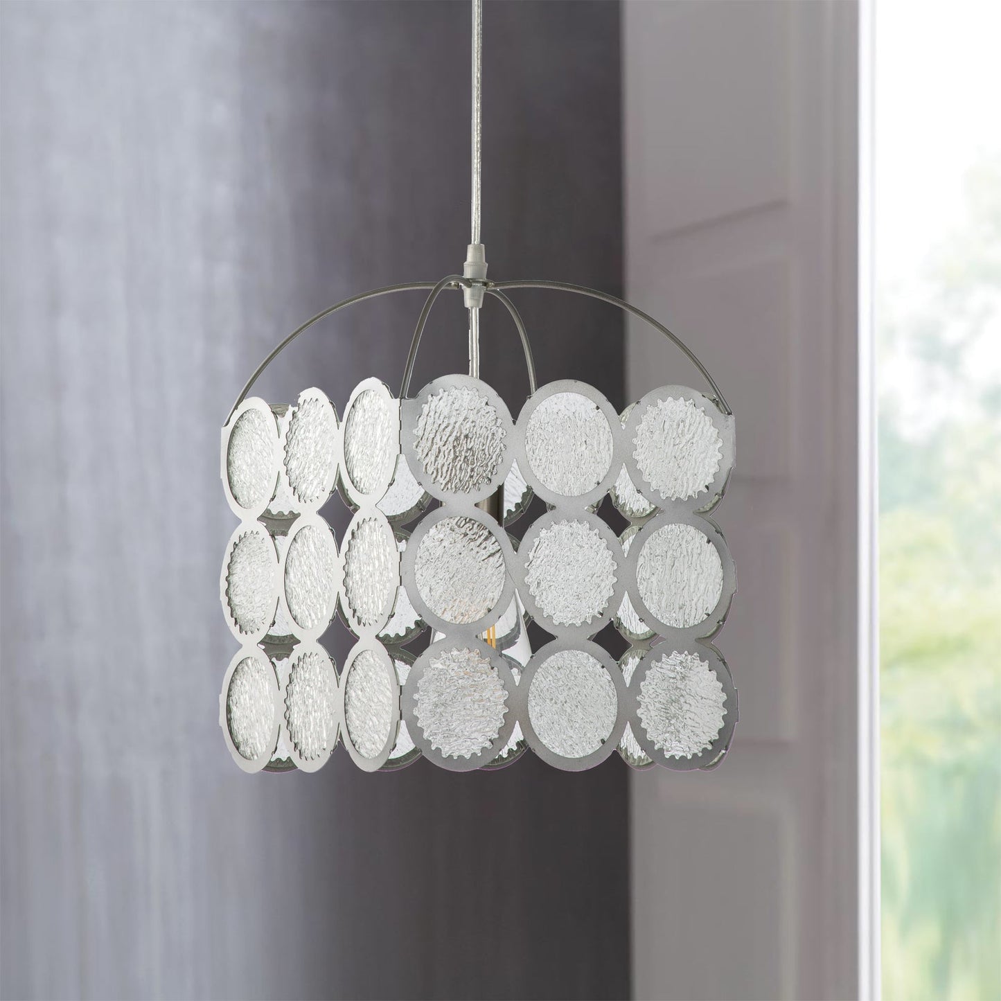 Antique Silver Mini Pendant Light By Ele Light & Decor | Pendant Lamps |  Modishstore  - 4