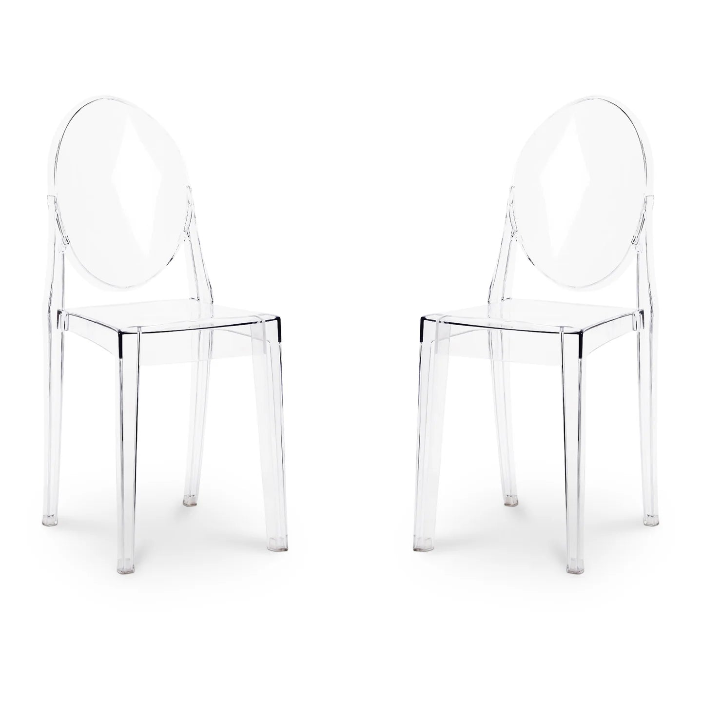 Crystal Dining Chair, Clear By World Modern Design | Dining Chairs | Modishstore - 7