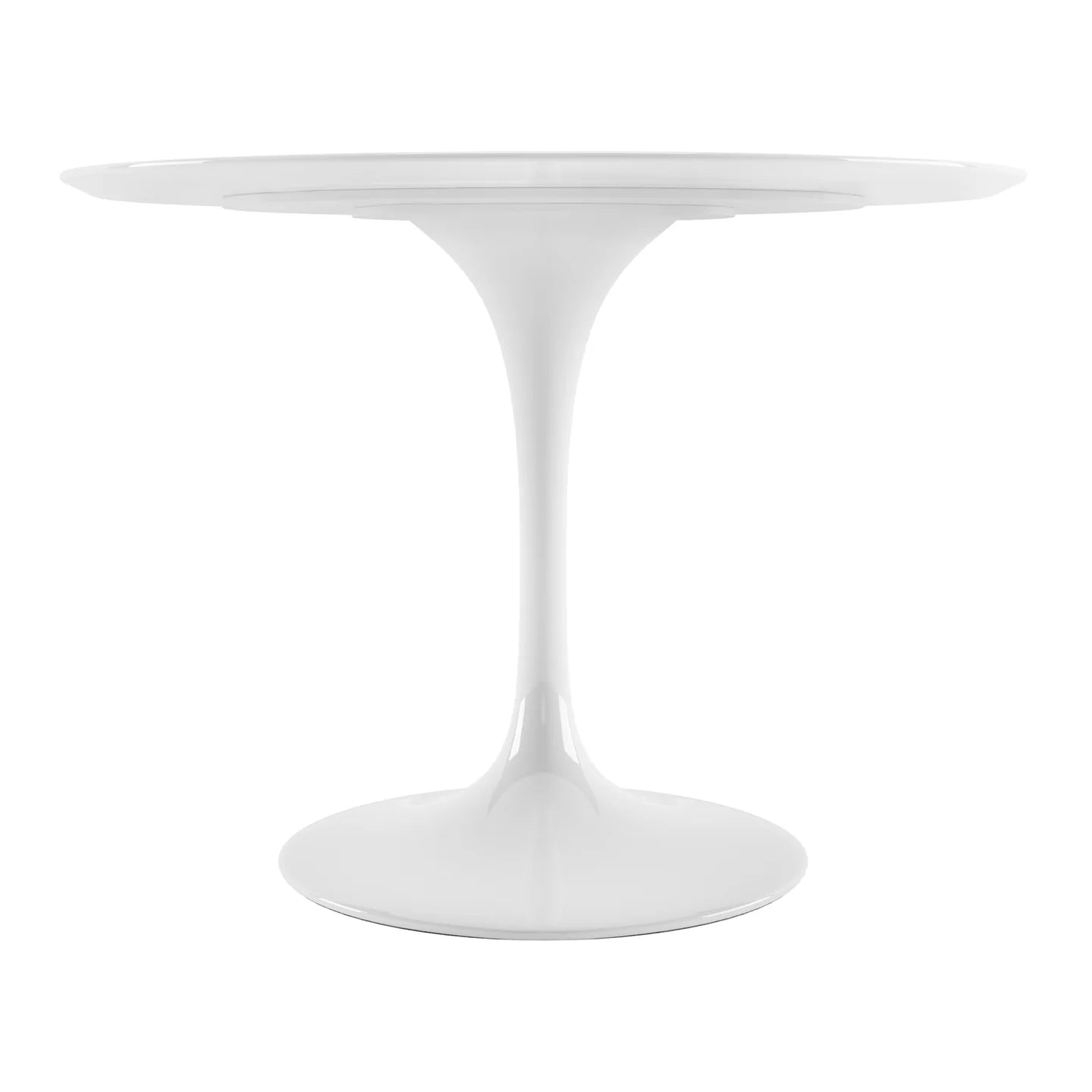 Rose 42" Round Fiberglass Dining Table By World Modern Design | Dining Tables | Modishstore - 5
