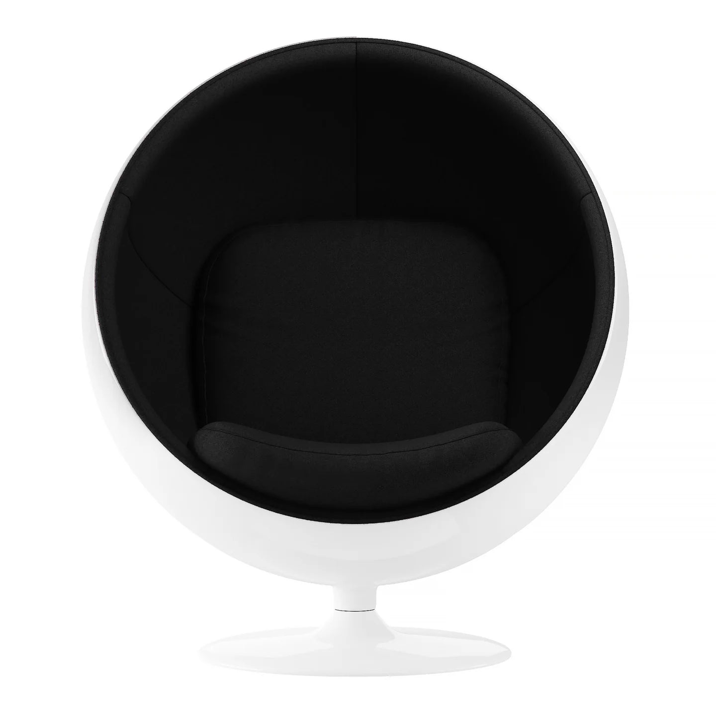 Ball Chair, Black By World Modern Design | Lounge Chairs | Modishstore - 5
