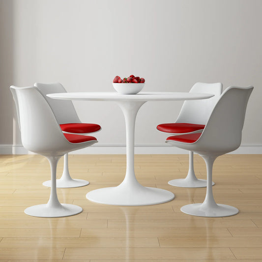 Rose Dining Chair - Red By World Modern Design | Dining Chairs | Modishstore