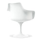 Rose Arm Chair - White By World Modern Design | Dining Chairs | Modishstore - 4
