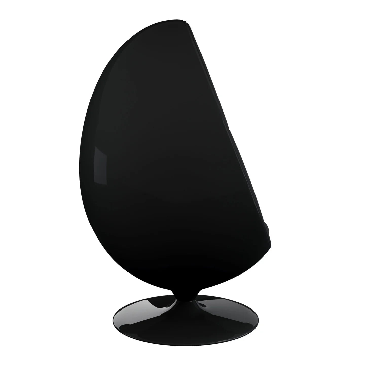 Easter Egg Chair, Black & Black By World Modern Design | Lounge Chairs | Modishstore - 3