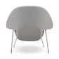 Haven Lounge Chair & Ottoman, Light Gray By World Modern Design | Lounge Chairs | Modishstore - 3