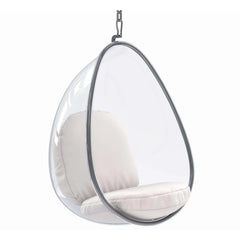 Scoop Hanging Chair - White By World Modern Design
