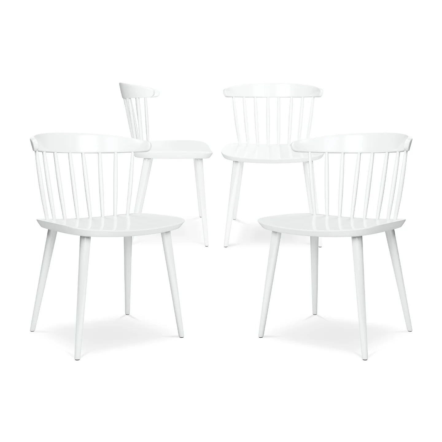 Brook Dining Chair, White By World Modern Design | Dining Chairs | Modishstore - 8