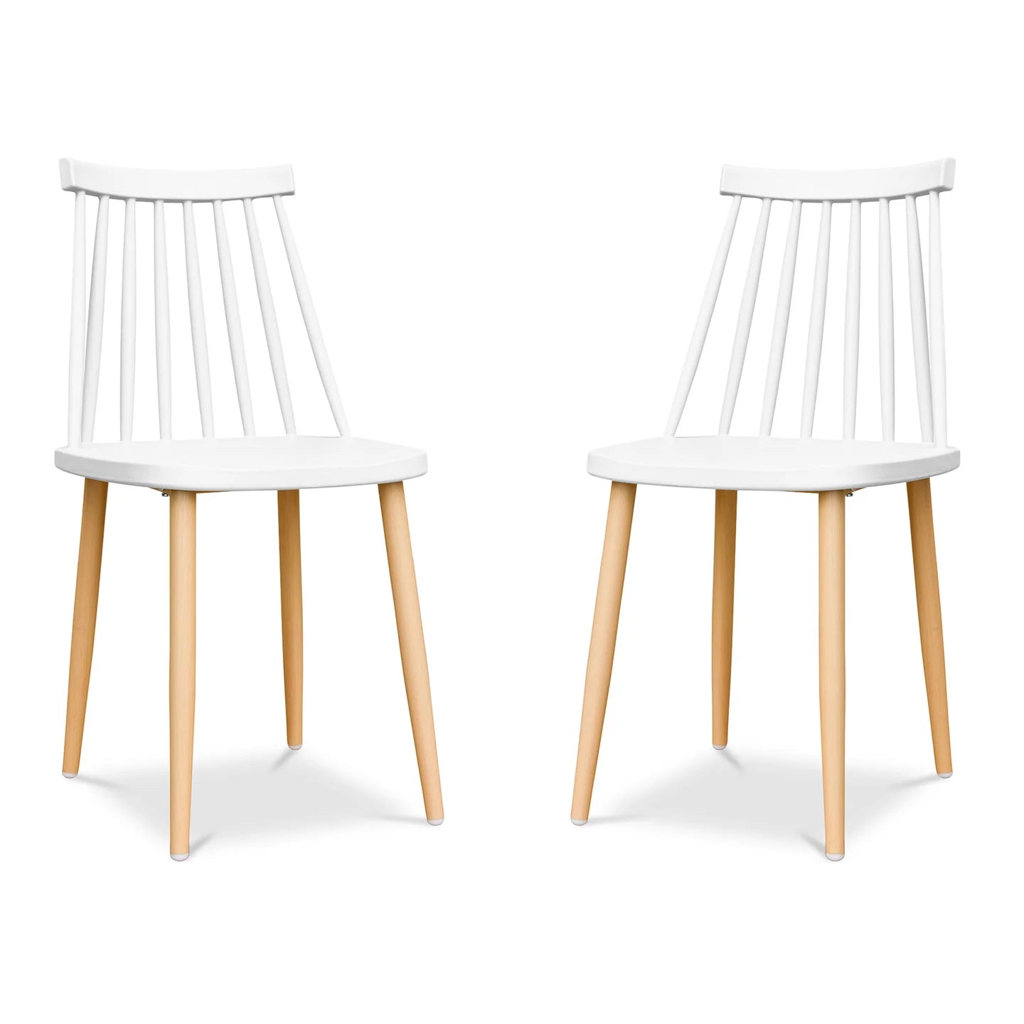 Spindle Dining Chair, White By World Modern Design | Dining Chairs | Modishstore - 7