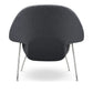 Haven Lounge Chair & Ottoman, Dark Gray By World Modern Design | Lounge Chairs | Modishstore - 4