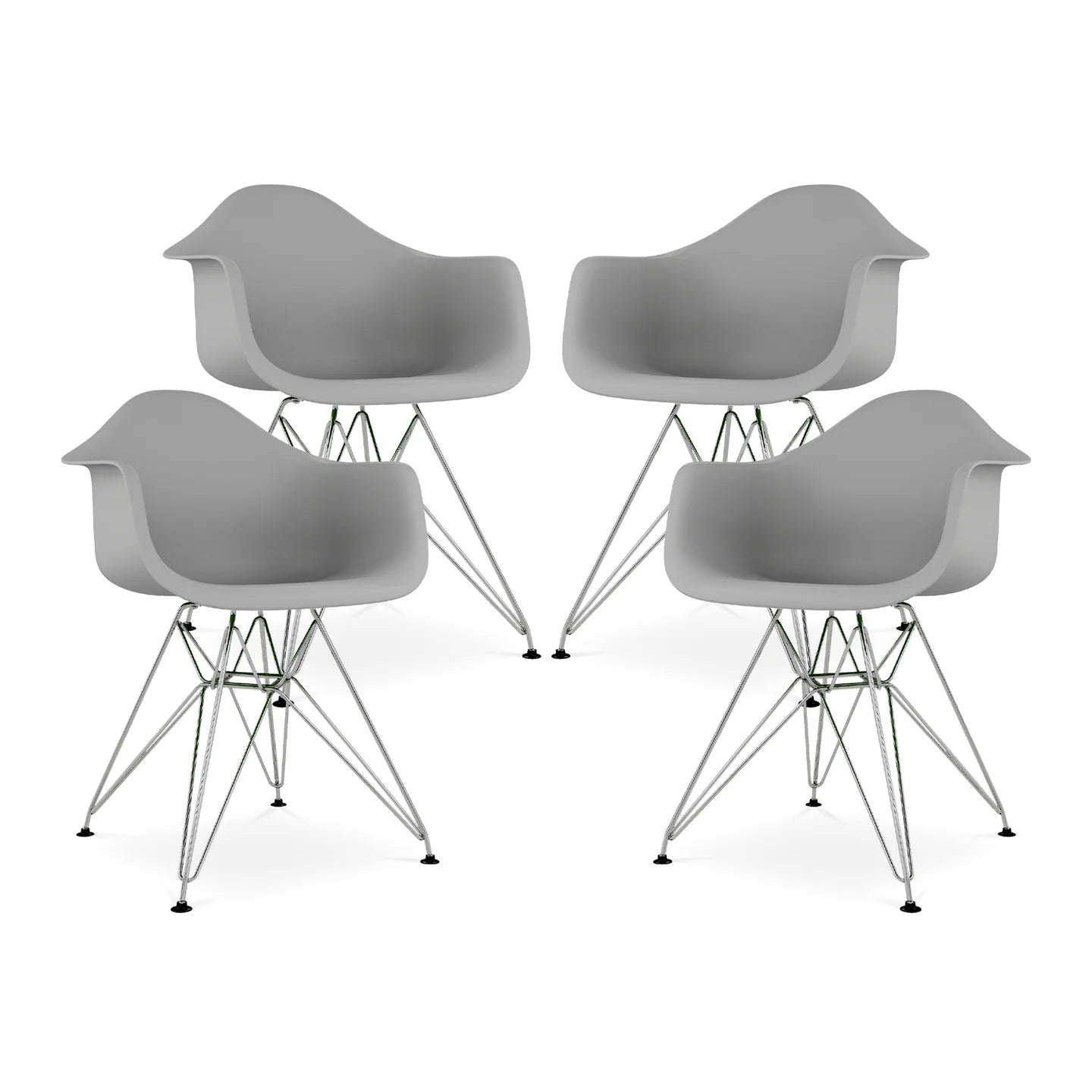 Tower Armchair, Gray By World Modern Design | Dining Chairs | Modishstore - 7