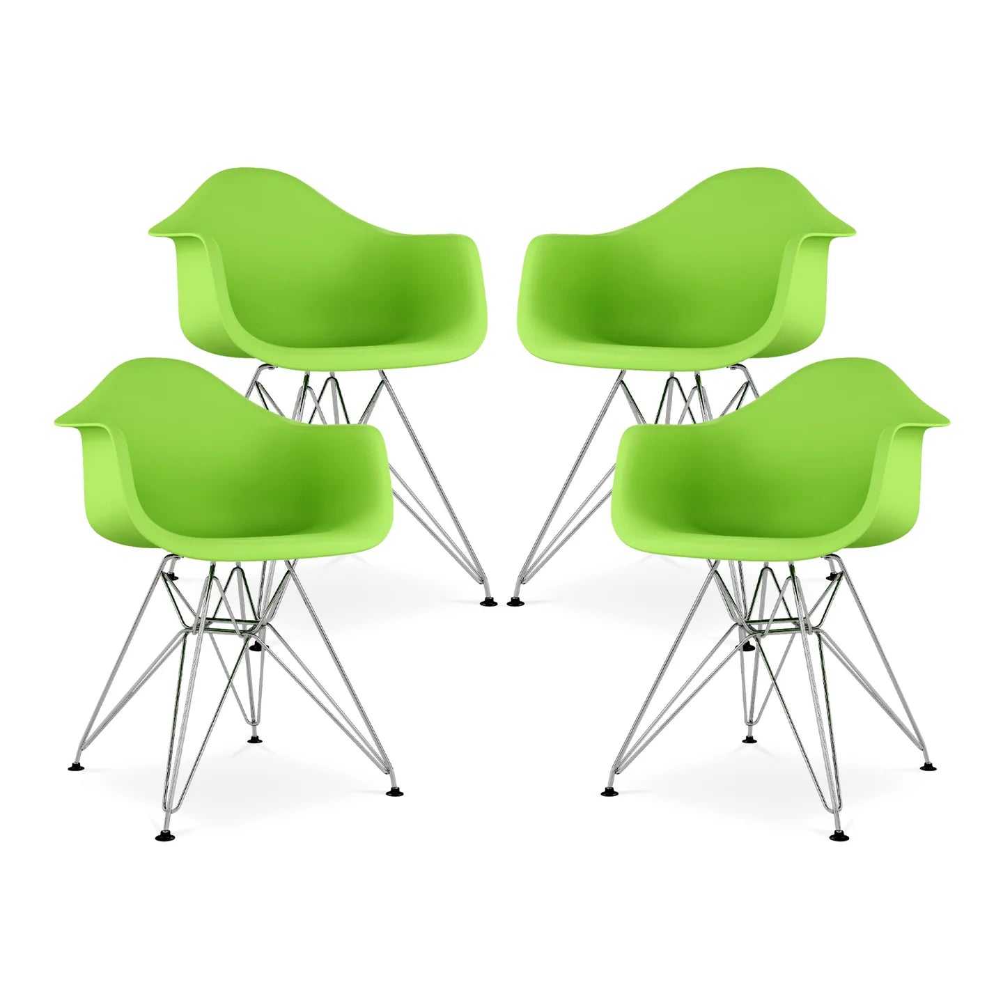 Tower Armchair, Green By World Modern Design | Dining Chairs | Modishstore - 7