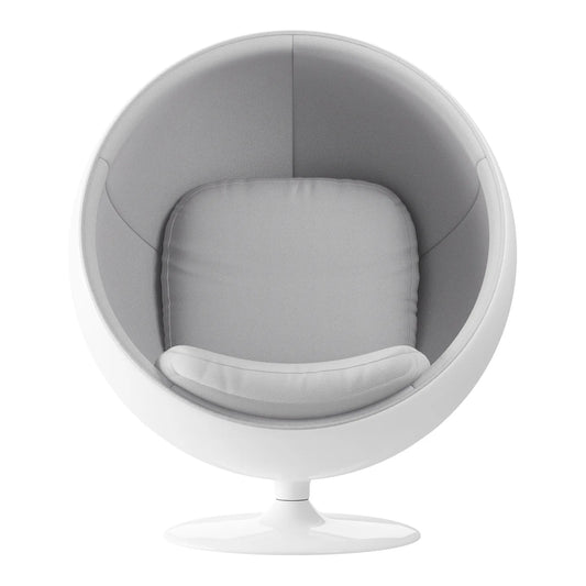 Ball Chair, Gray By World Modern Design | Lounge Chairs | Modishstore