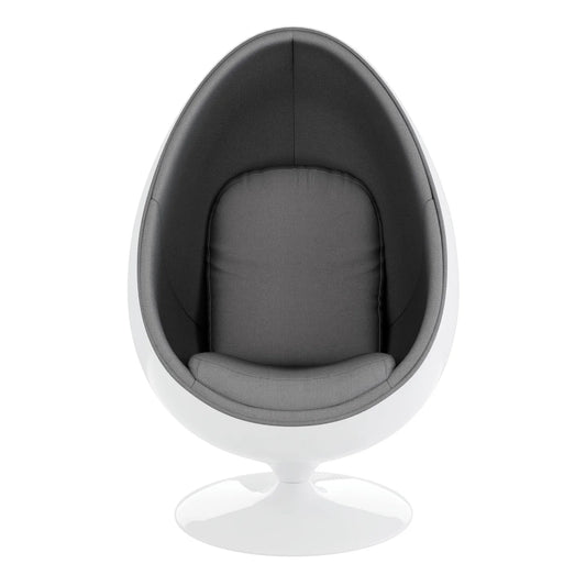 Easter Egg Chair, Gray By World Modern Design | Lounge Chairs | Modishstore