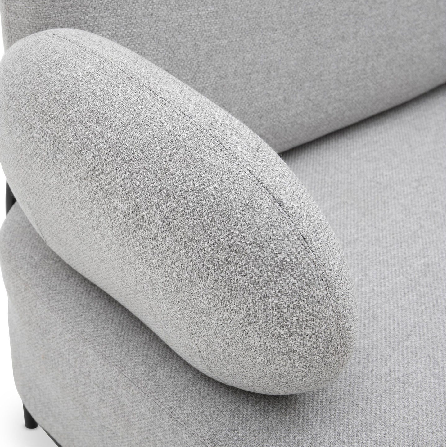 Wing Sofa Chair, Gray By World Modern Design | Lounge Chairs | Modishstore - 4