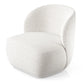 Tuva Lounge Chair, White By World Modern Design | Lounge Chairs | Modishstore - 2