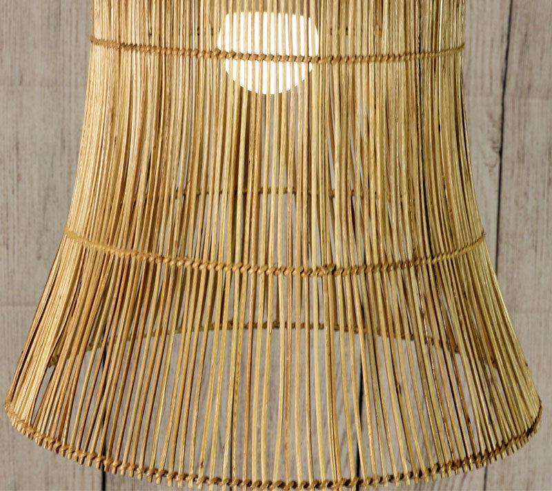 Keral Palmyra Woven Lamp by Artisan Living- Only 1 left-4
