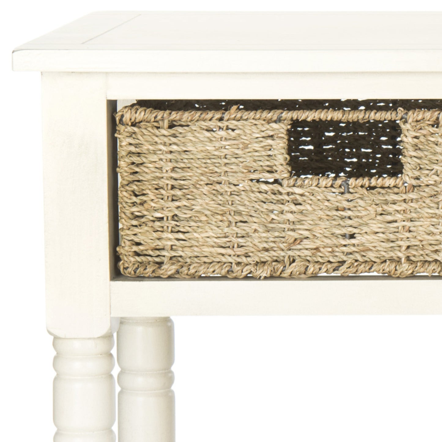 Safavieh Winifred Wicker Console Table With Storage | Console Tables | Modishstore - 9