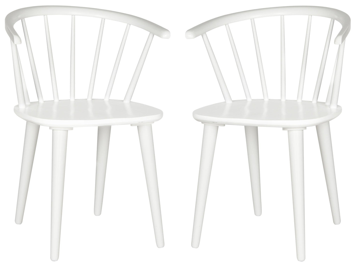Safavieh Blanchard Curved Spindle Side Chair | Dining Chairs | Modishstore - 9
