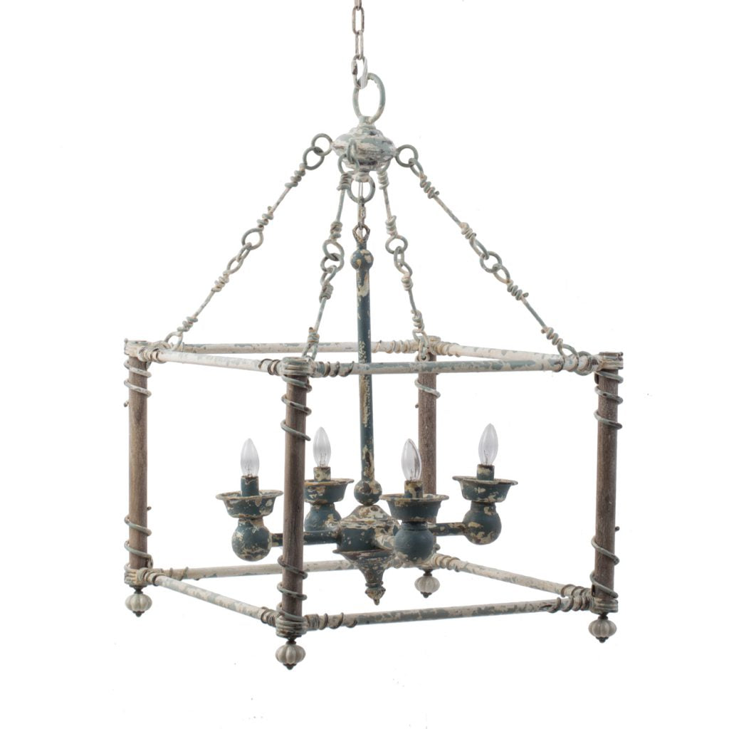 A&B Home Elegant, Antique Distressed Finished Chandelier | Chandeliers | Modishstore