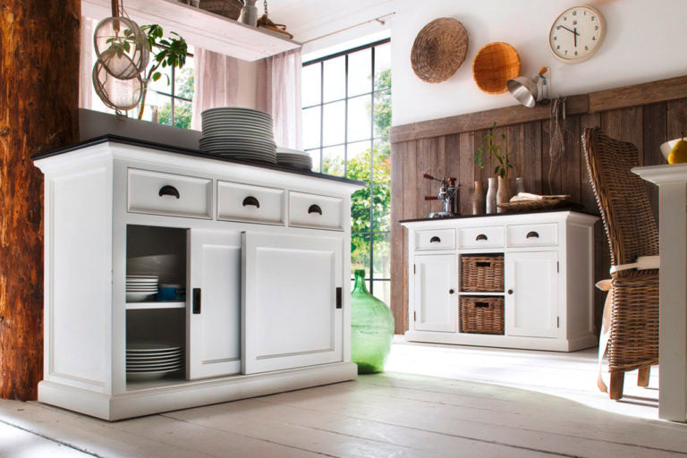 Buffet with Sliding Doors By Novasolo - B130CT | Sideboards | Modishstore - 11