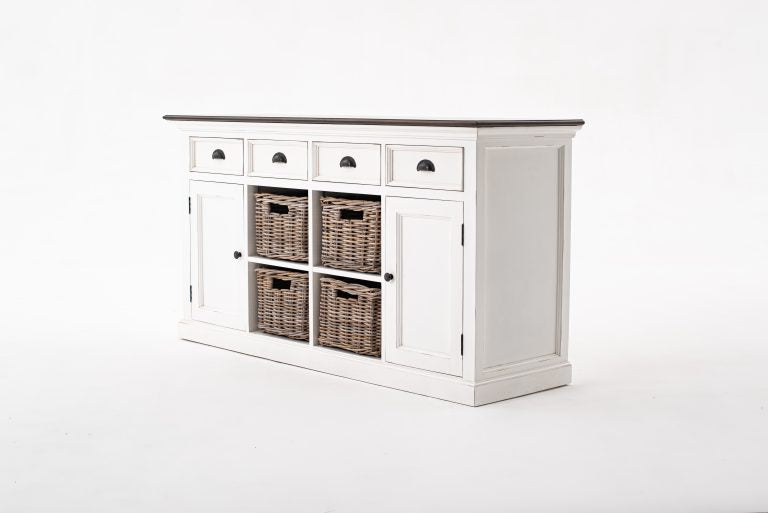 Buffet with 4 Baskets By Novasolo - B189TWD | Sideboards | Modishstore - 8