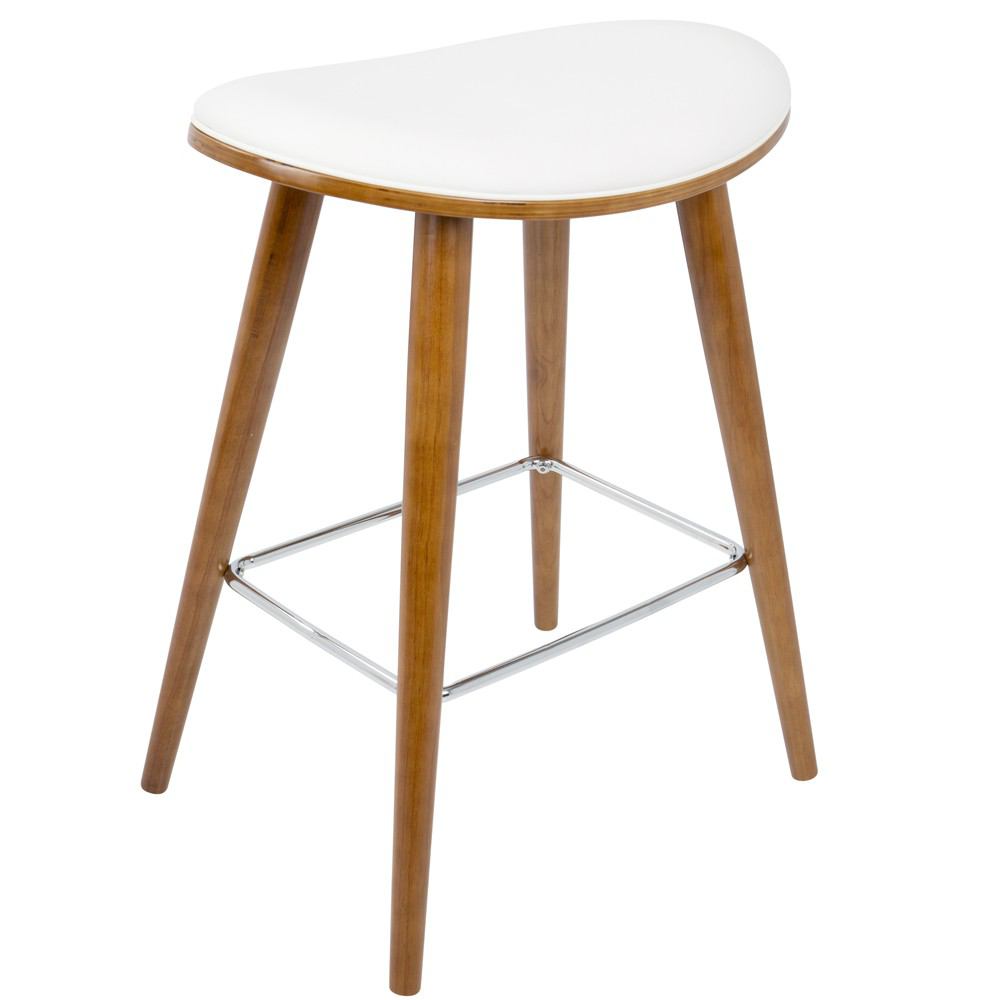 LumiSource Saddle Counter Stool - Set of 2-14